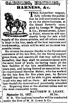 Matthew Leary ad