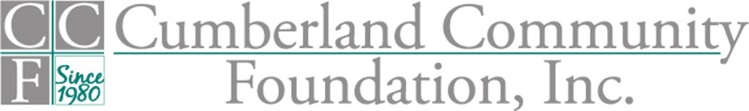 Logo of Cumberland Community Foundation, Inc. with the text "Since 1980."
